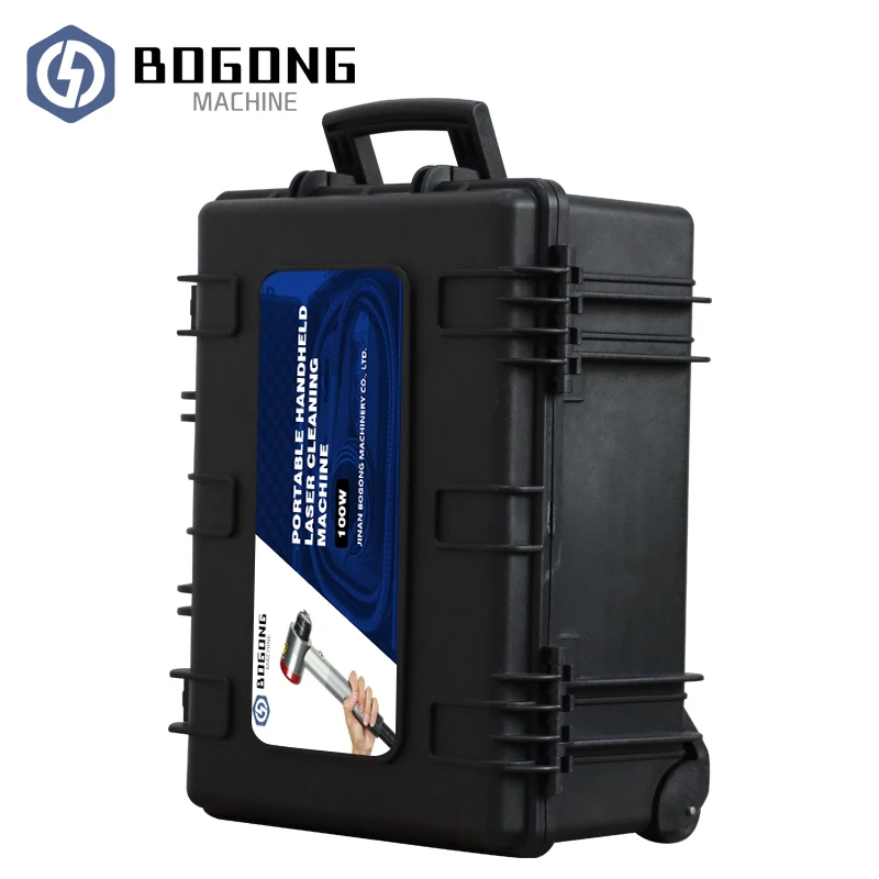 Handheld portable fiber laser cleaning machine rust removal 200w portable pulse fiber laser cleaning machine