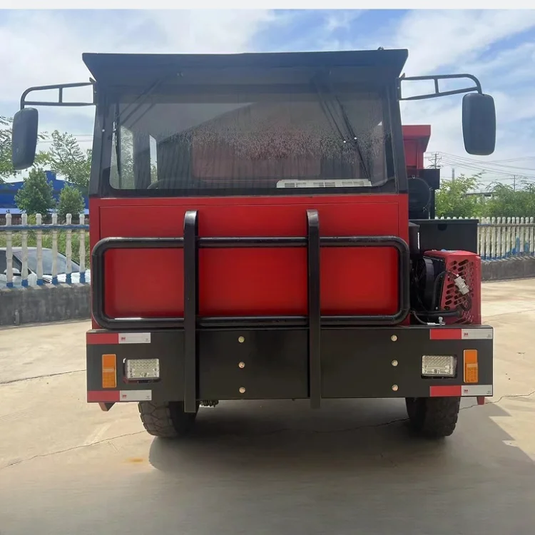 Новый самосвал 4x4 16 тонн горного наконечника грузовик с мокрым торможением