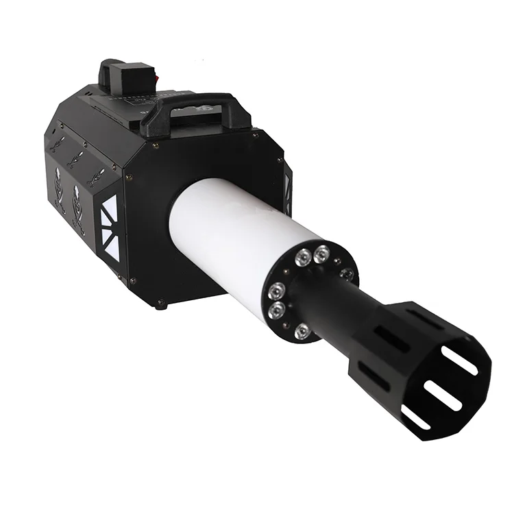 Stage Smoke Effects LED CO2 Confetti Machine Disco Wedding Color Paper Carbon Jet Spray Machine Professional Stage LightingYS-08