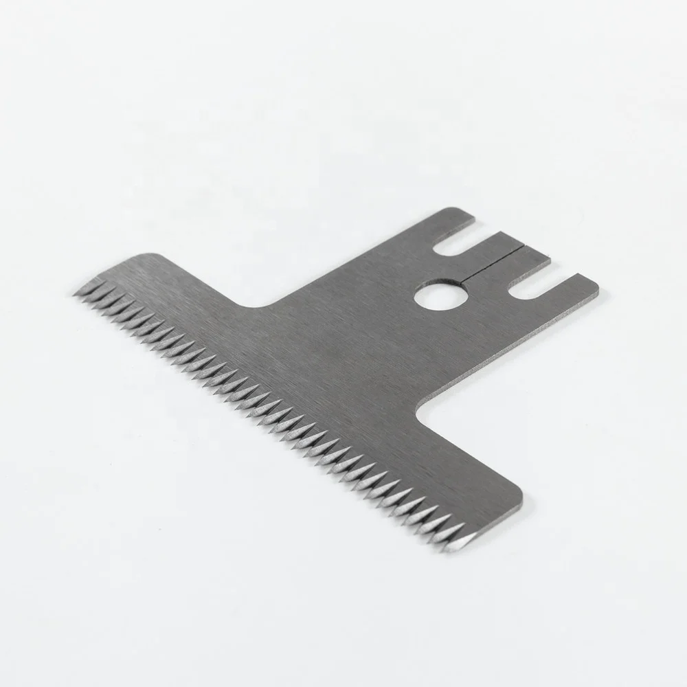 Custom Wholesale Packaging Blade High Efficiency Vertical Form Fill Seal Serrated Toothed Knife