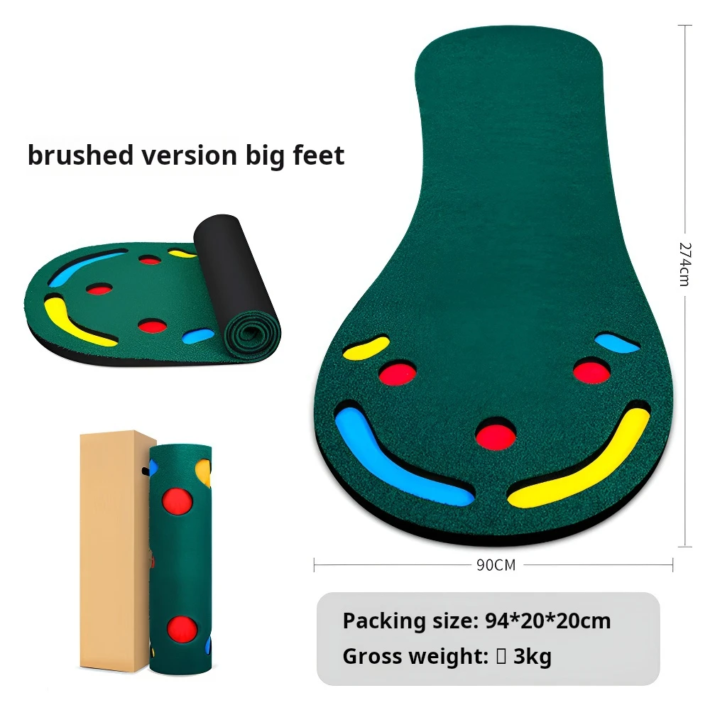 Wholesale 3 holes indoor outdoor mini golf putting green Practicing putting green