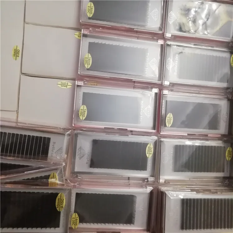 
Mink easy fan lash extensions design logo on russian volume eyelash extension private label 