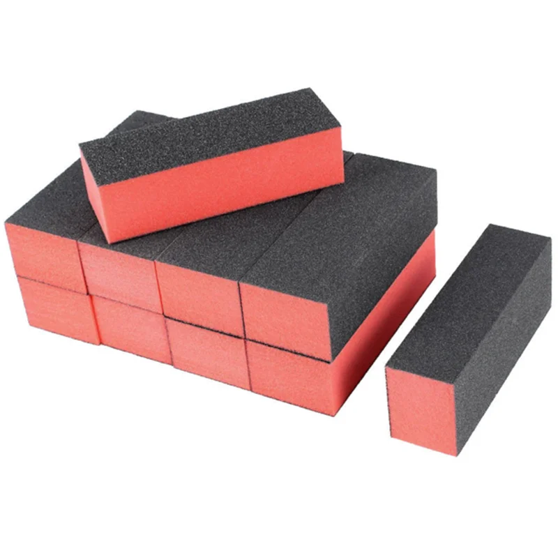 nails salon professional product block 3 sides nail buffer sponge