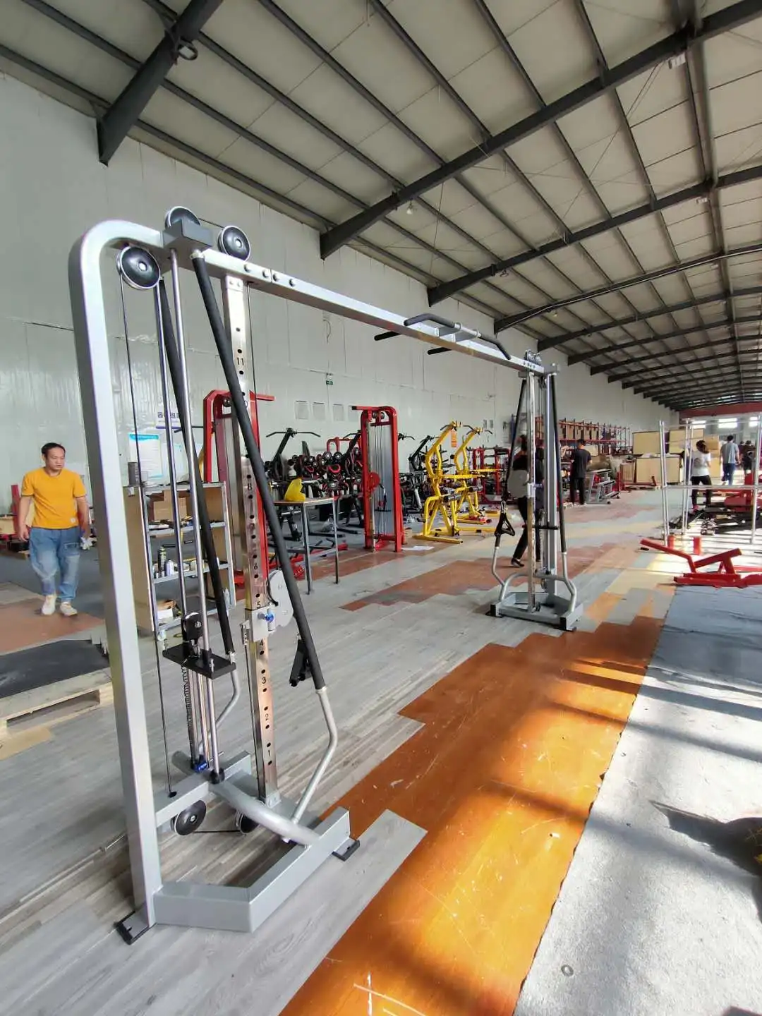 commercial gym equipment Commercial Gym Equipment Big Bird Multi Function Adjustable Cable Crossover Trainer