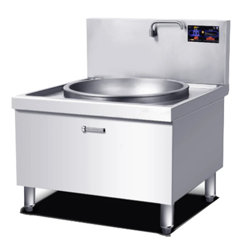 
commercial stainless steel electric single fry electromagnetic induction stove good quality low price 