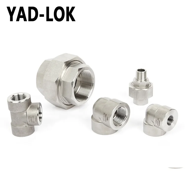 YAD-LOK New Design Stainless Steel plug Pipe Nipple For Fittings Tubing