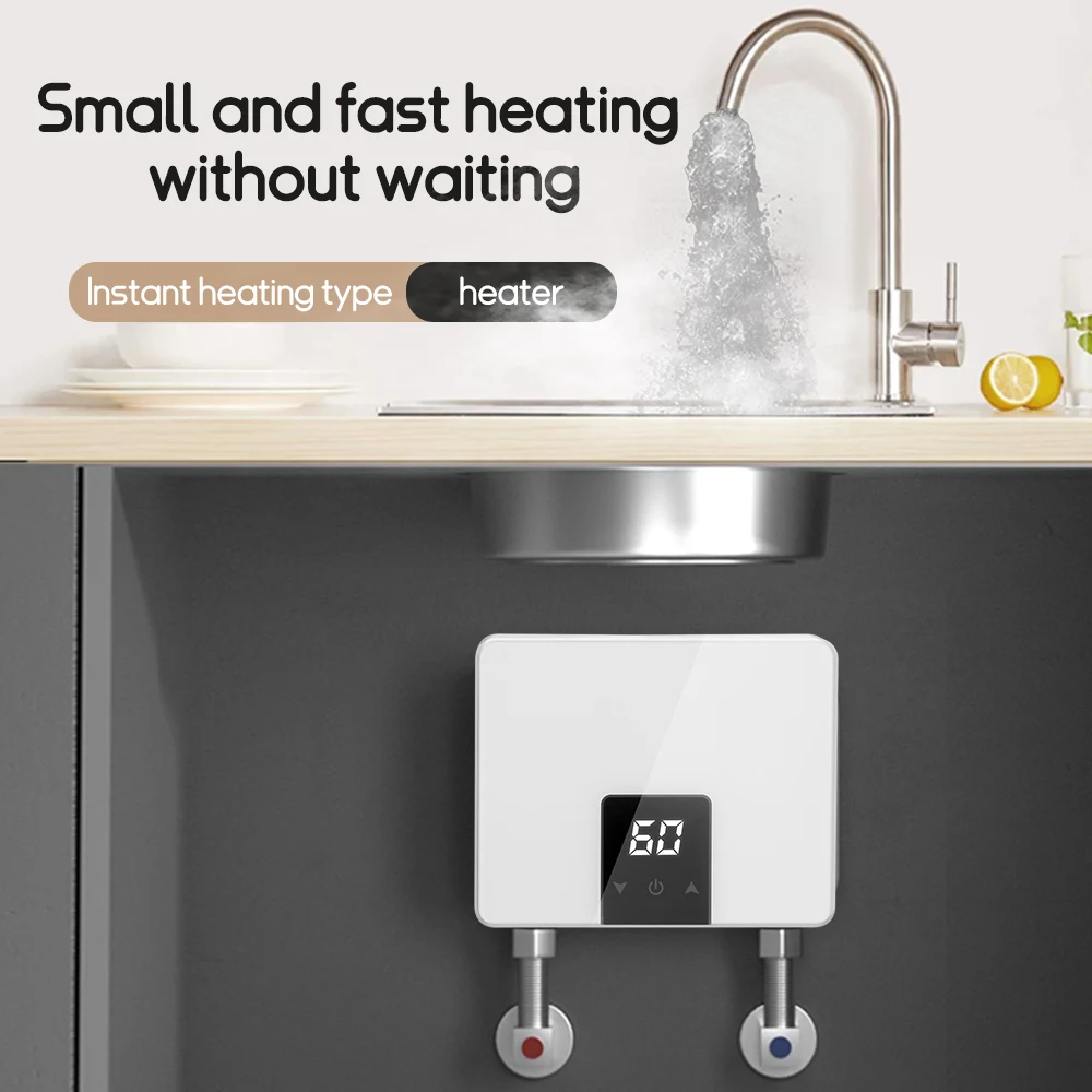 kitchen hot Electric water heater Cheap Hot selling Instant for Shower Water Heater Tankless Water Heater Bathroom