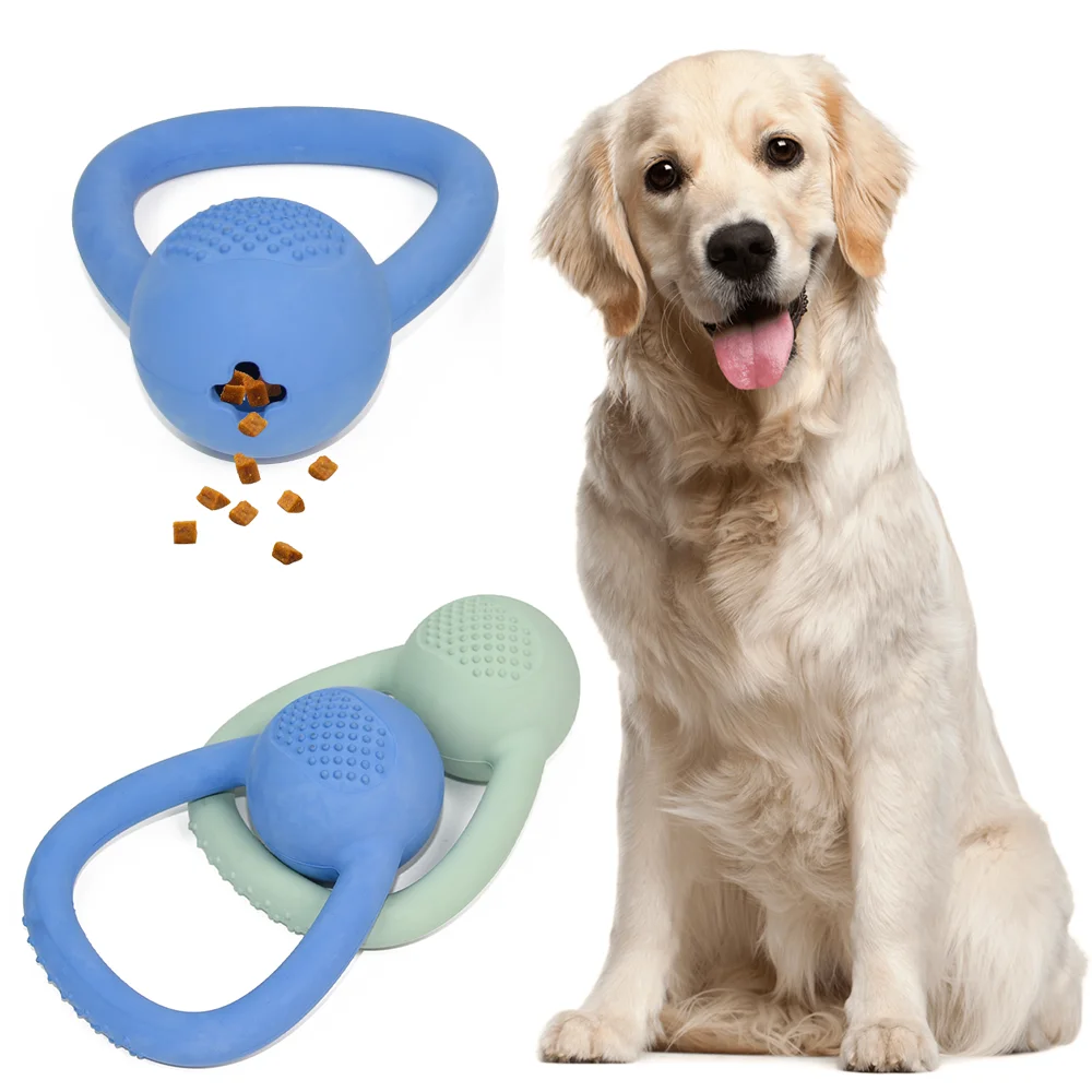 Factory Supply Rubber Dog Toy Eco Friendly Dog Toys Natural Rubber Interactive Pet Feeder Durable Cheap Dog Gift Wholesale