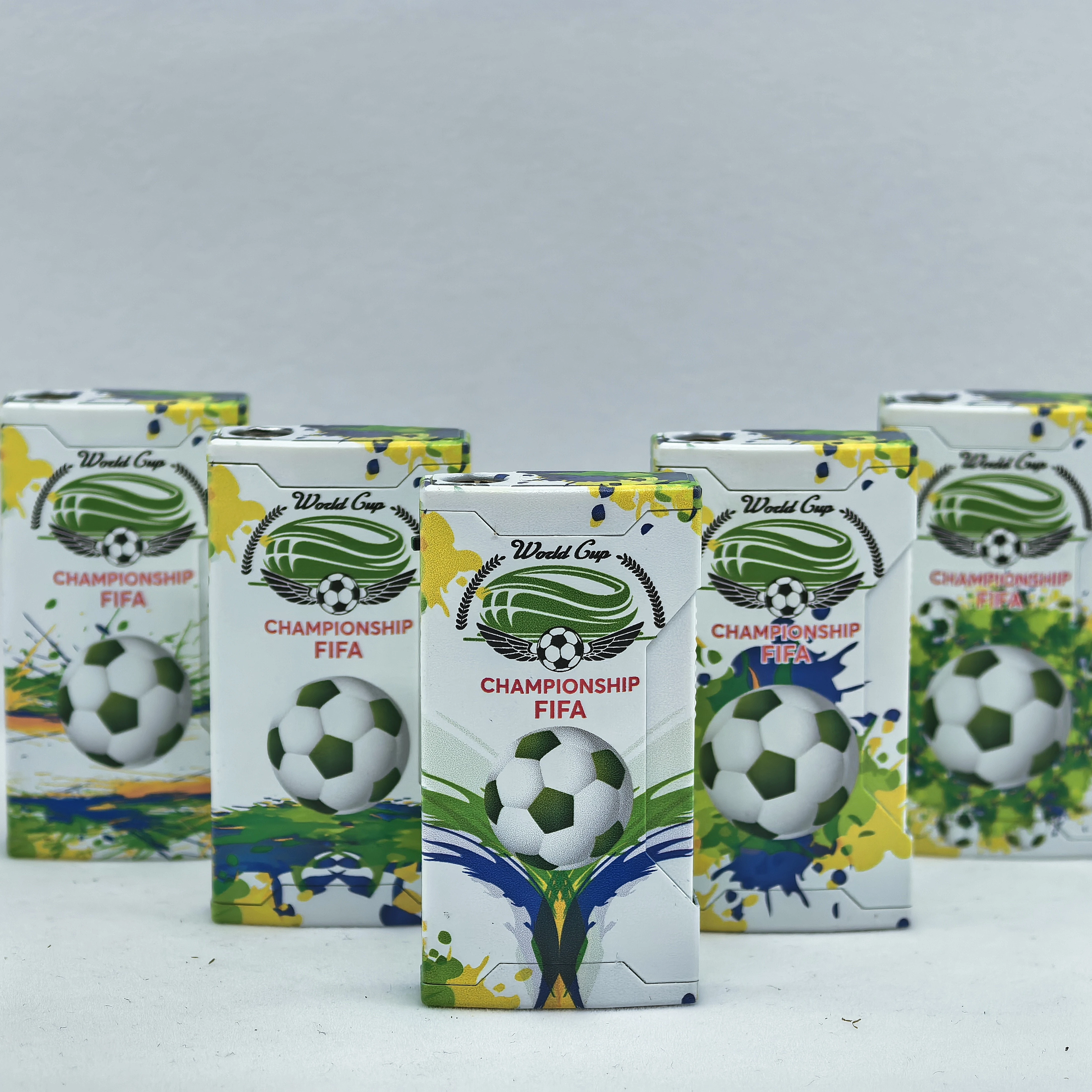 metal cover jet torch flame electric refillable color spray cigarette lighter