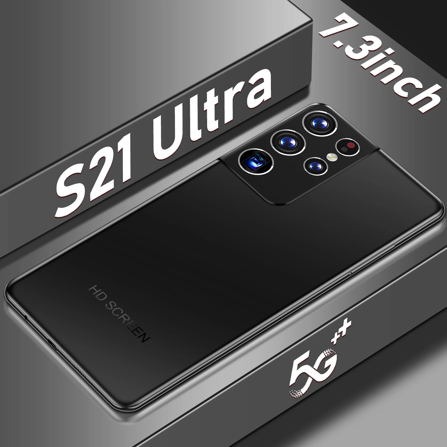 2022 New Design S21 Ultra Smartphone 7.3 Inch With 16+512GB Large Memory Smartphone Mobile Phone With 4G/5G Dual Sim Card