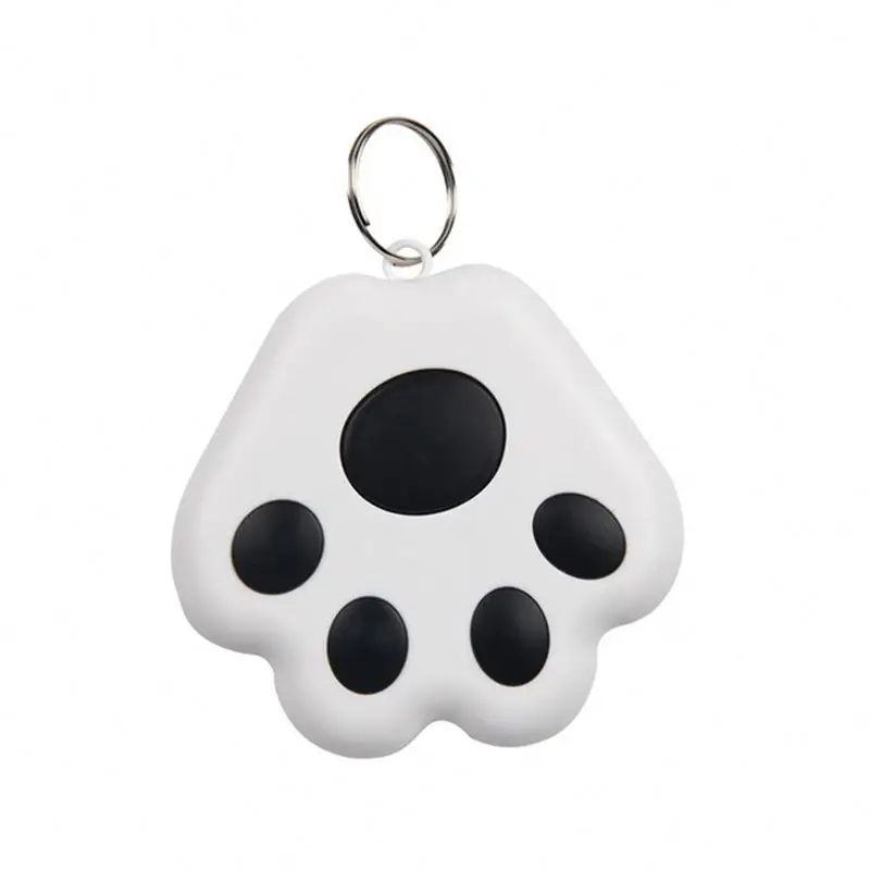 Mini Cute Cat Paw Smart GPS Tracker Anti-Lost Waterproof Tracker For Car Kids Pets Wallet Key Collar Tracking Device