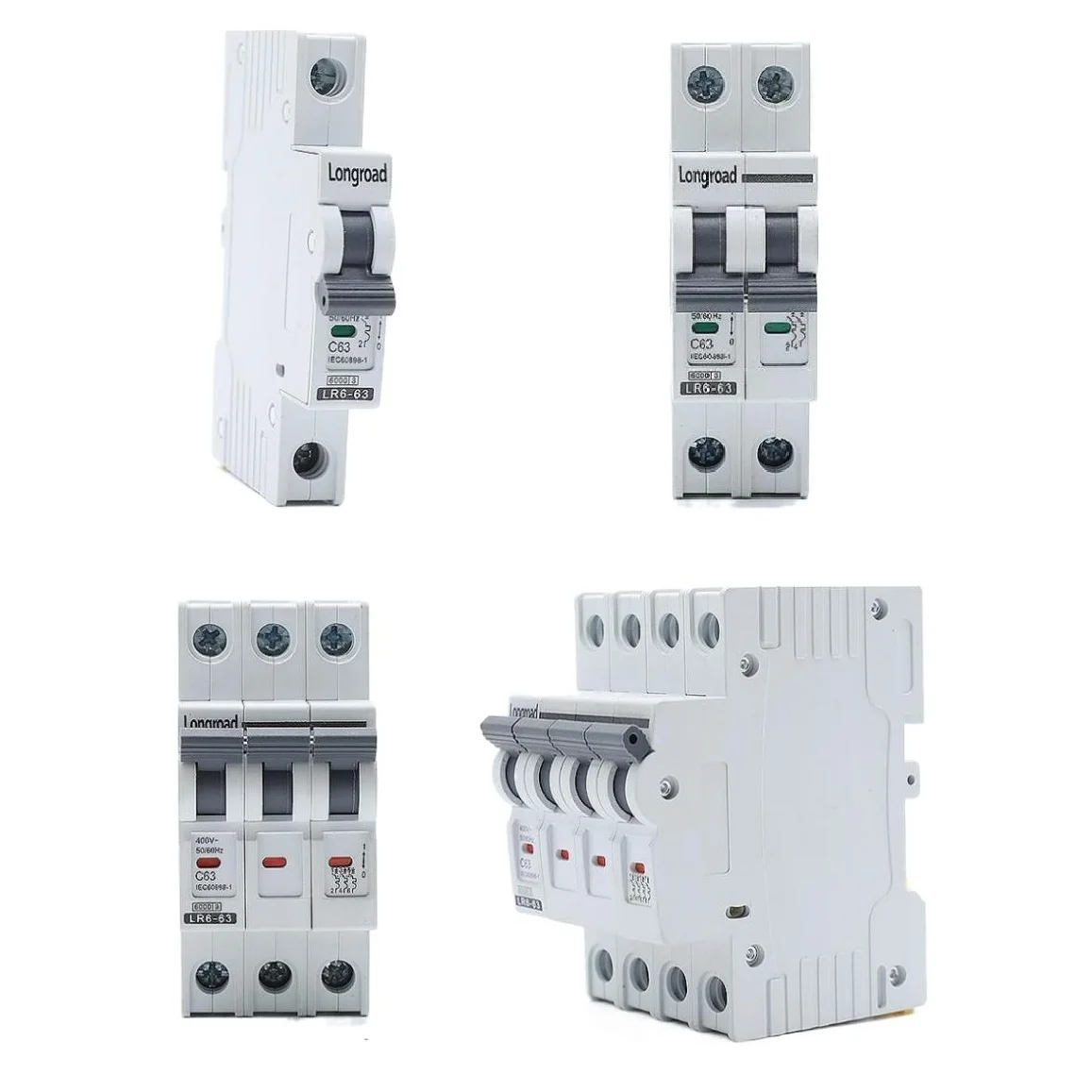 DC breaker 4P 1000v DC MCB 16A 32A 63A 2P 500V DC disjuntor disyuntor Solar PV Breaker solar mcb
