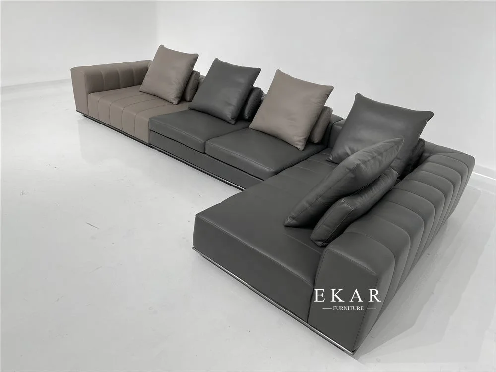 
Upholstered Italian Style Set Luxury U Shaped Sectional Sofa 