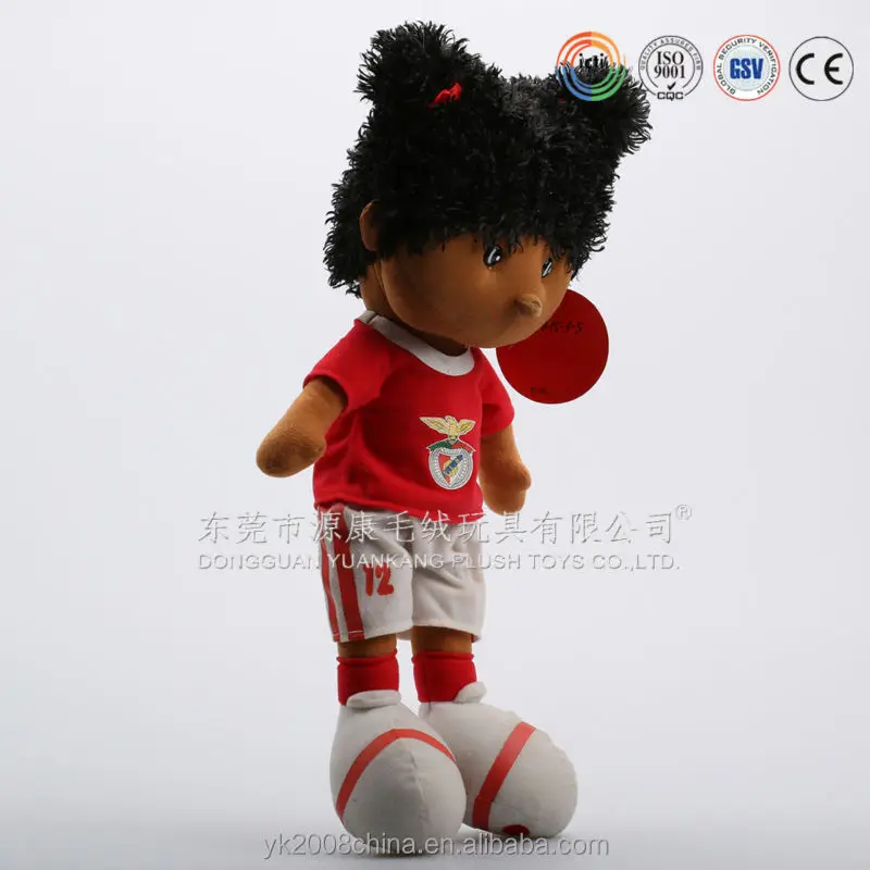 China wholesale custom made photo 3D face doll with plush toys