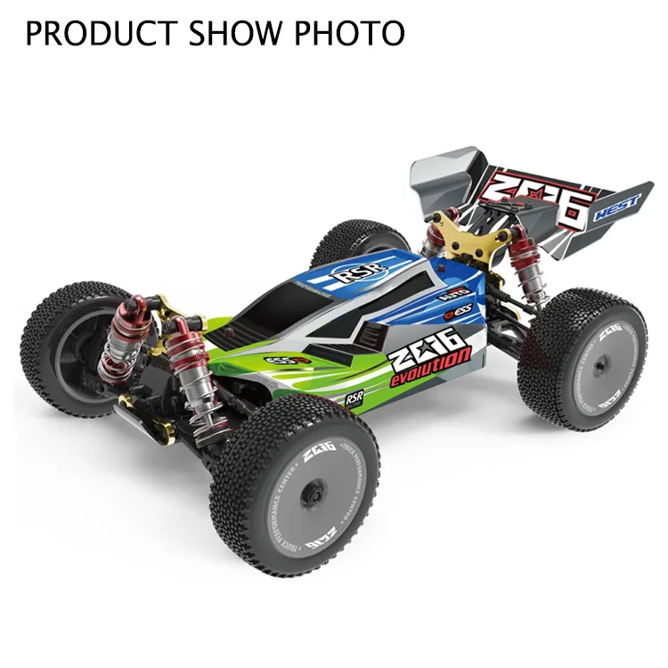 WL 1/14 Scale Alloy Electric Racing Buggy Car 60km/h 144001 WL Toys 4WD High Speed Rc Car