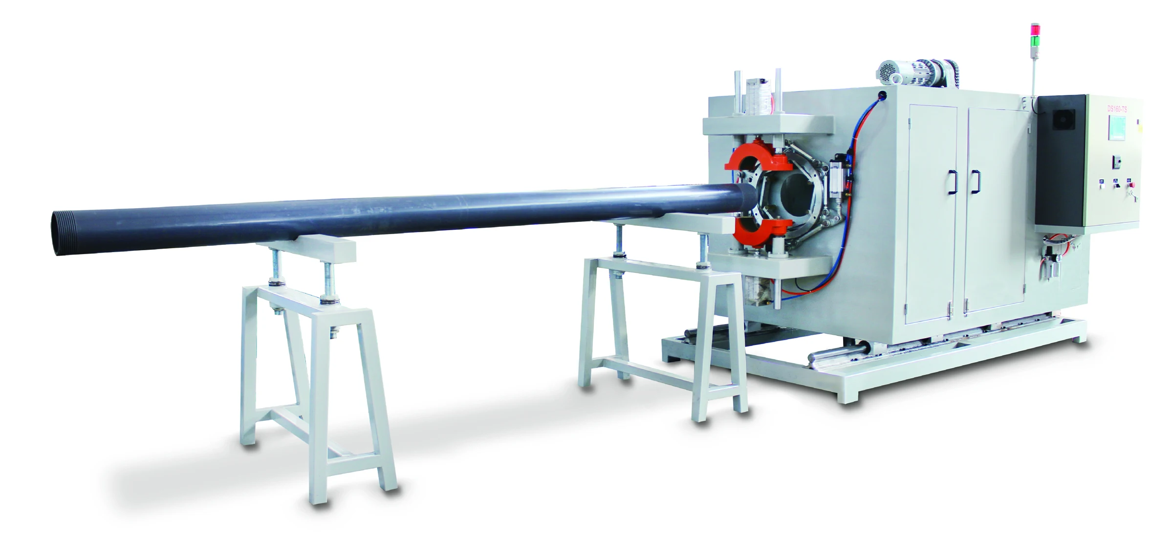 
automatic 20-63mm PVC pipe threading machine for water pipe 