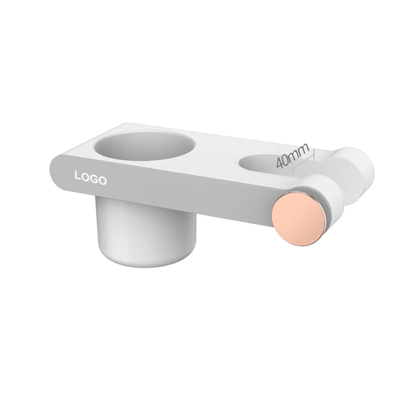 Baolong Factory Hair Dryer Holder Wall Mounted Self Adhesive Hair Blow Dryer Rack Organizer Compatible with Most Hair Dryers