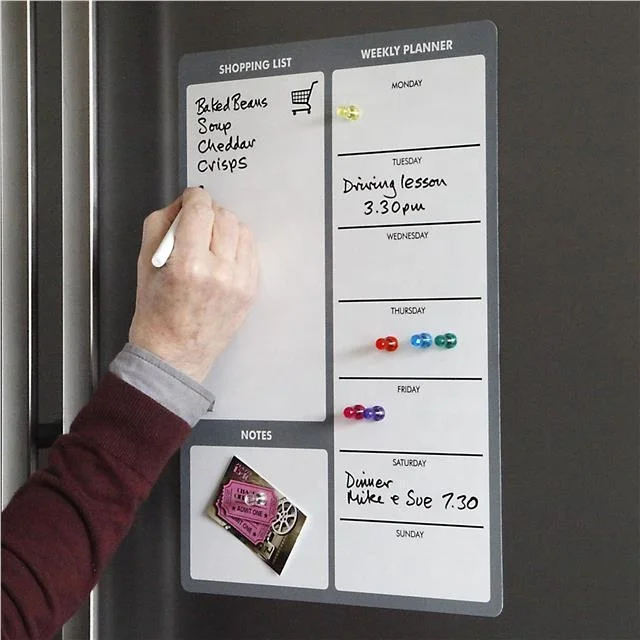 Wholesale Dry Erase White Board Magnetic Removable Reusable kids magnetic
