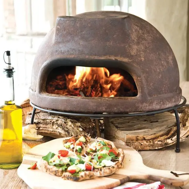 Hot Sale Mexico Style Clay Pizza Oven BBQ