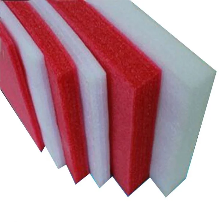 Red ESD conductive high density epe foam block/sheet