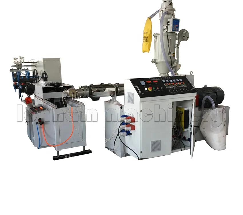 
16-50mm PE/PP/PVC Single Wall Corrugated Pipe Making Machine Production line 
