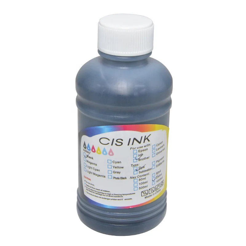Bulk  Dye ink for Epson/HP/Canon/Lexmark Desktop printer