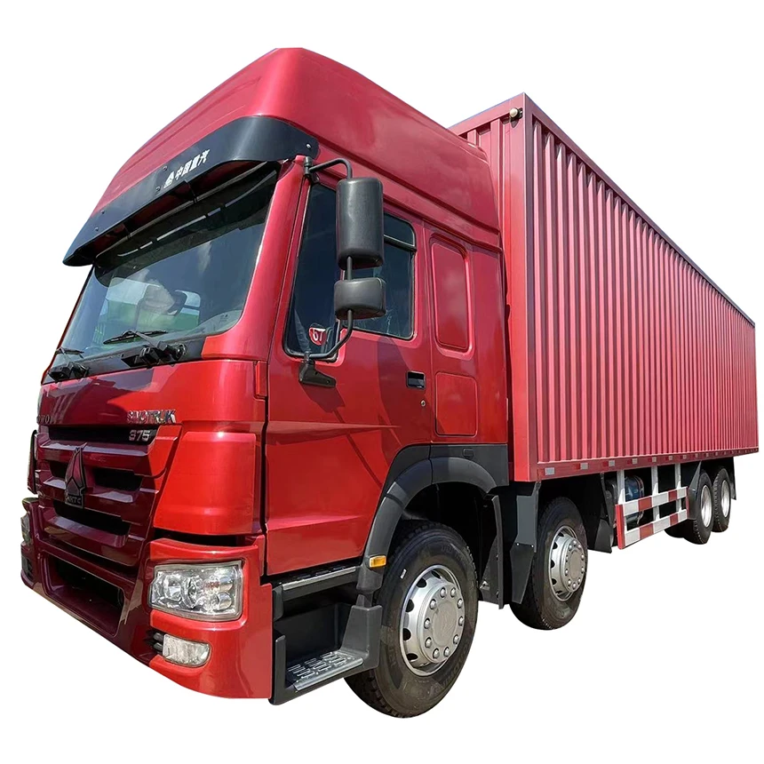 SINOTRUK Used Howo 8x4 Cargo Truck 336hp Diesel Fuel Left Steering Manual Transmission Weichai Engine Euro 2 Emission Standard