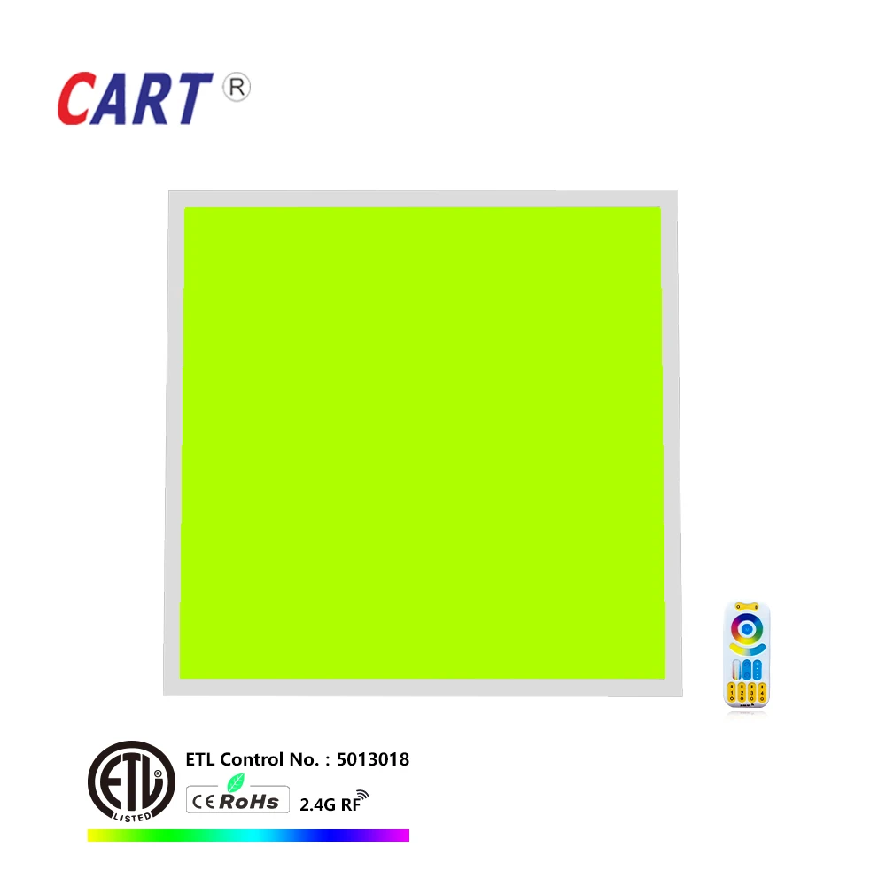 high lumens usa rgbcw panel led light 2*2