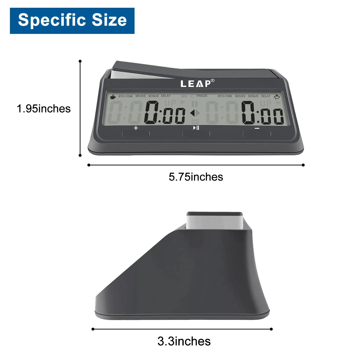 Tournament multifunctional  Chess Clock Professional Chess Timer Customized Timer support ODM&OEM Timepiece with large LCD displ