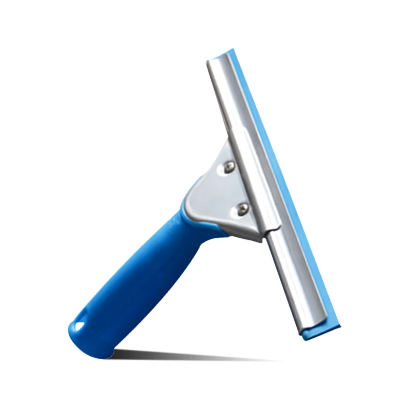 Оптовая продажа из микрофибры и голубого цвета из нержавеющей стали стеклоочистители, Простые Стеклянные очистка лобового стекла, 10 дюймов плоский Стеклоочистители