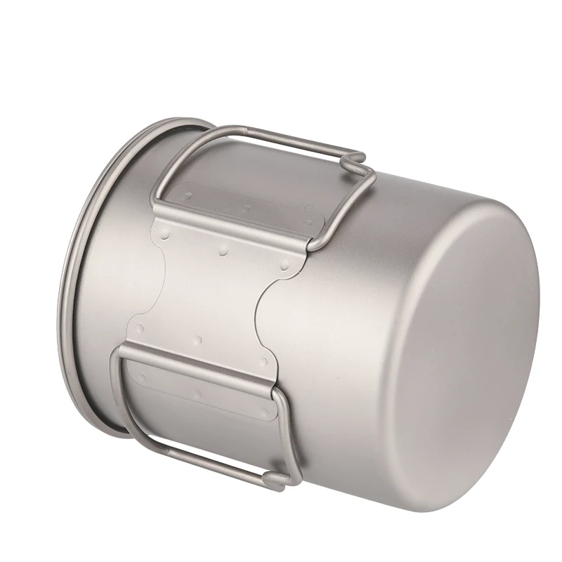 Titanium mug drinkware custom printed  tea cups camping mug for outdoor indoor hiking bushcraft