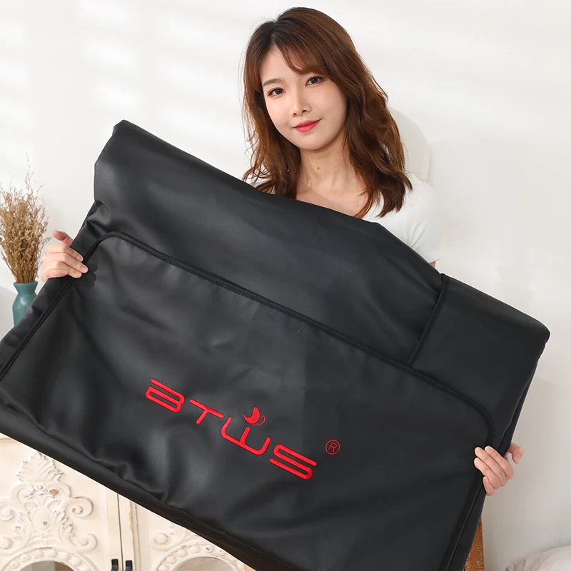 Simple easy to operate far Infrared sauna blanket detox far infrared sauna blanket Infrared Hot Thermal Slimming Sauna Blanket