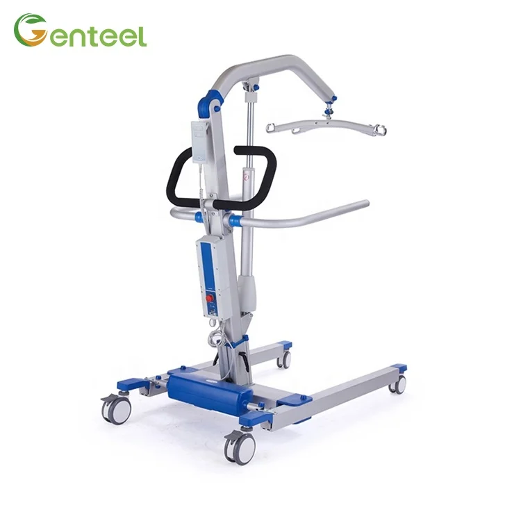 Adjustable Electric Elderly Patient Lift Aluminum Lifting Patient Lightweight Heavy Duty Patient Transfer Lift For Disabled