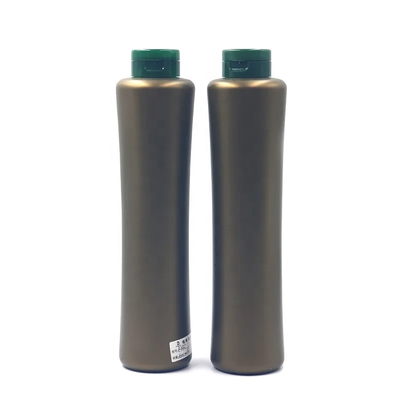 Заводская 1000 мл длинная высокая бутылка для шампуня HDPE салон мытья волос пластиковая с откидной крышкой 1Л пустой контейнер