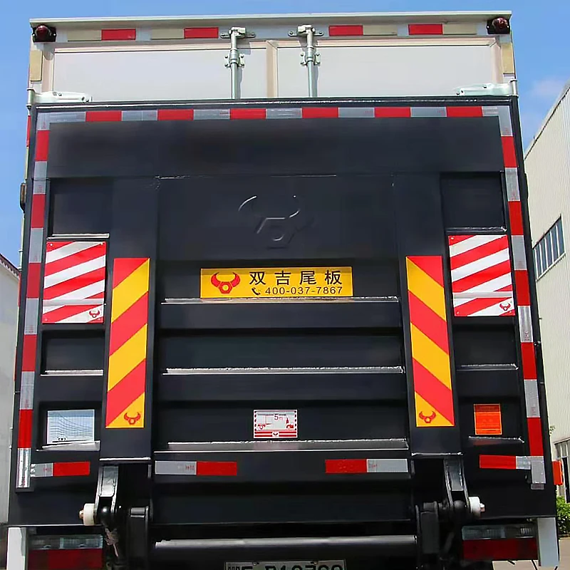 OEM cantilever truck lift platform 1000kgs 1500kgs steel tail lift with hydraulic power pack unit 12V/24V