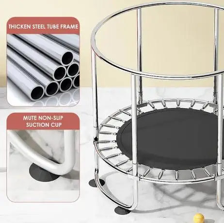 colorful gymnastic indoor jumping bed outdoor kids and adult exercise fitness mesh mini trampoline toy set brazil