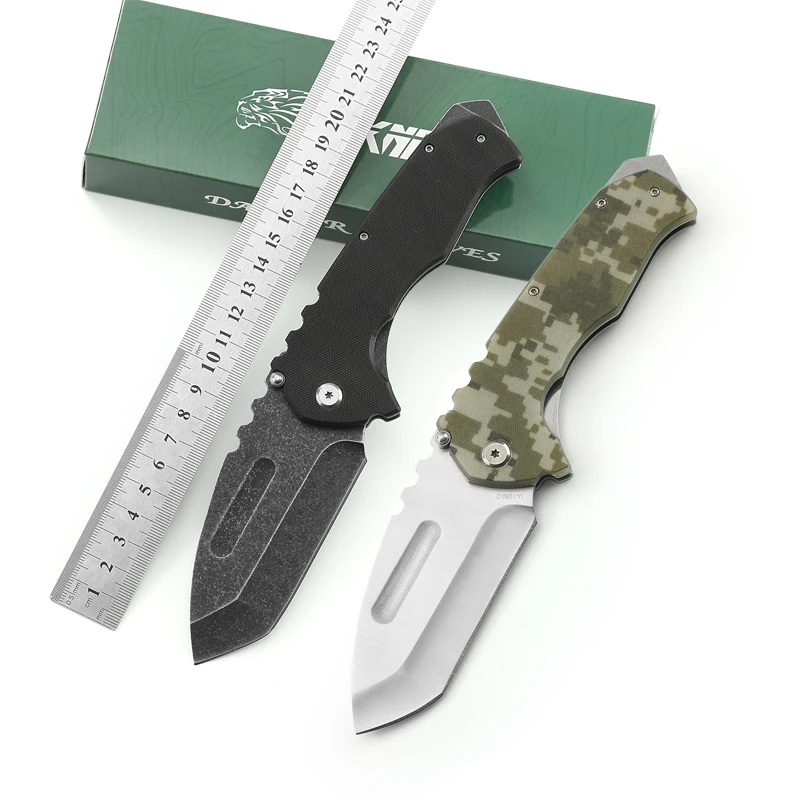 Camping Tools pocket camouflage black  folding small knife
