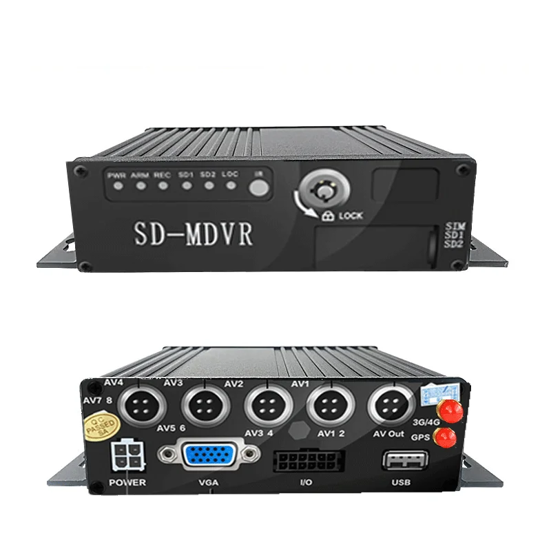 2024 Hot sale car monitoring system 4 channel dvr recording 360 view car camera system