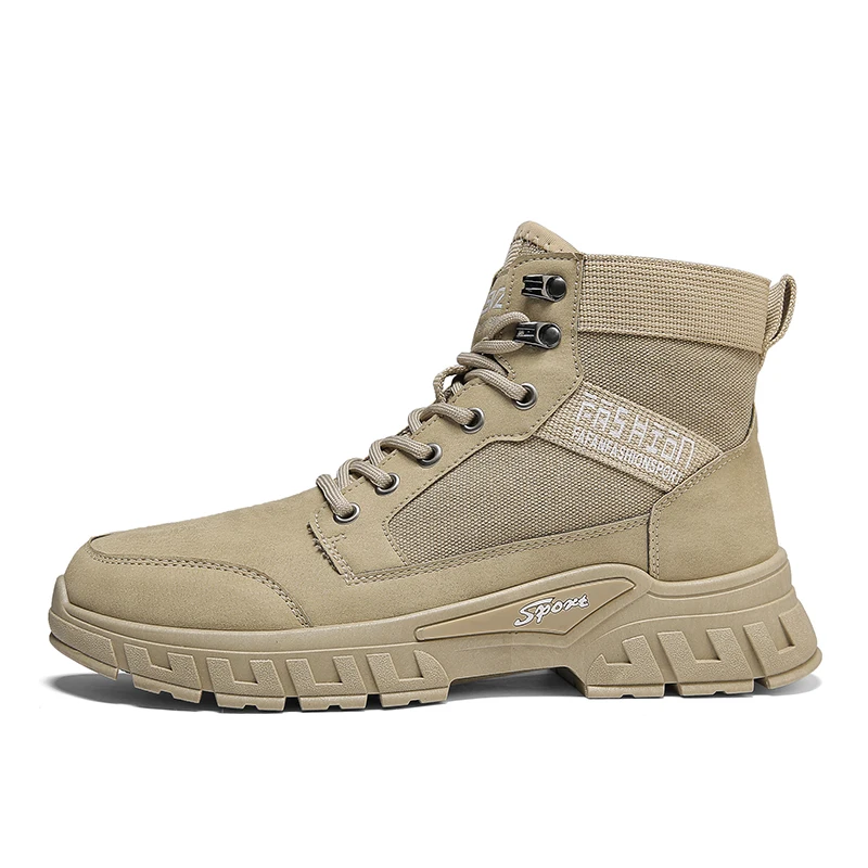 Hot Sale Cheap Price Breathable Fashion Trend Men Boots Casual Martin Boots