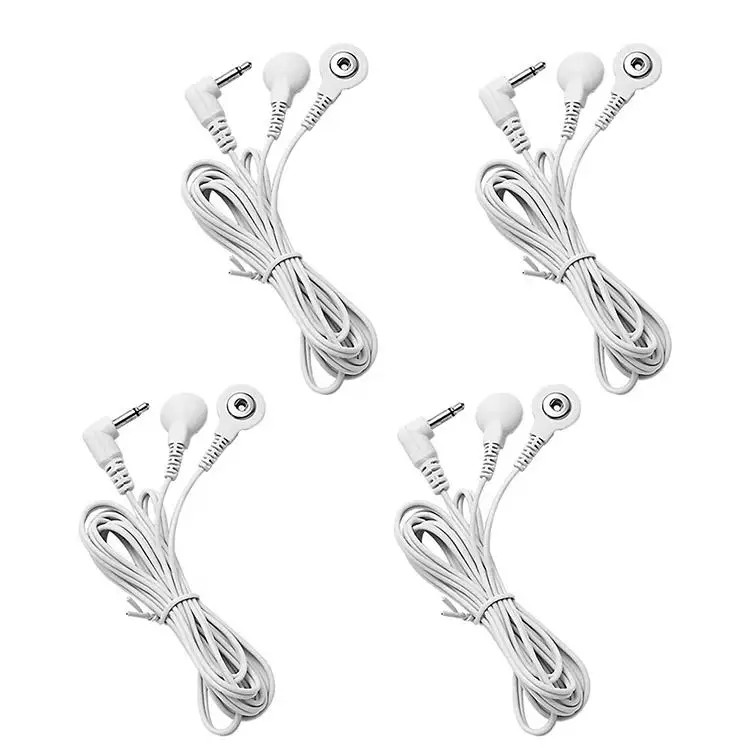 Rehabilicare Premium Universal Compatibility Electric Muscle Stimulators Electrode Lead Wire For Tens EMS Units