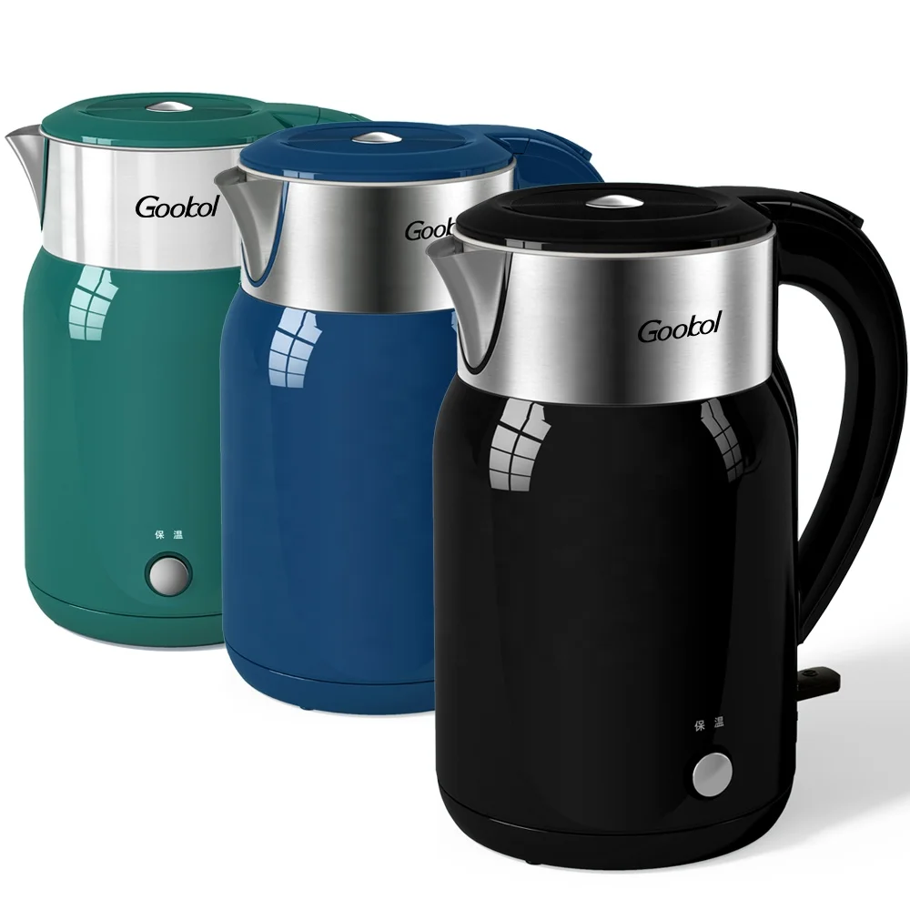 EU USA SUS304 Kettle 1.8l  Stainless Steel Electric Kettle Home Appliance Kichen Fast Water Boiler LFGB ROHS CE Kettle