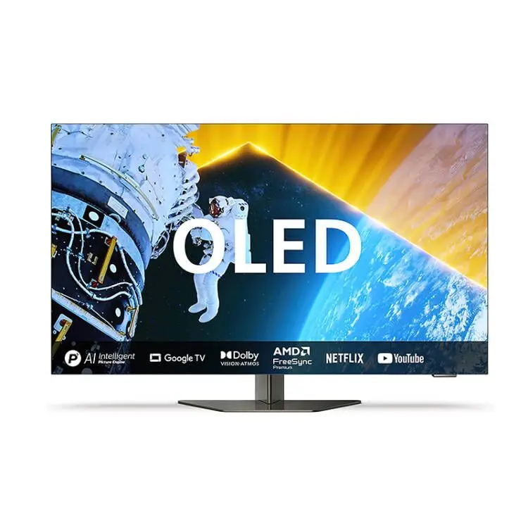 Оптовая продажа смарт-телевизор 48 дюймов 4K ультра с кинематографическим звуком OLED Ambilight Tv