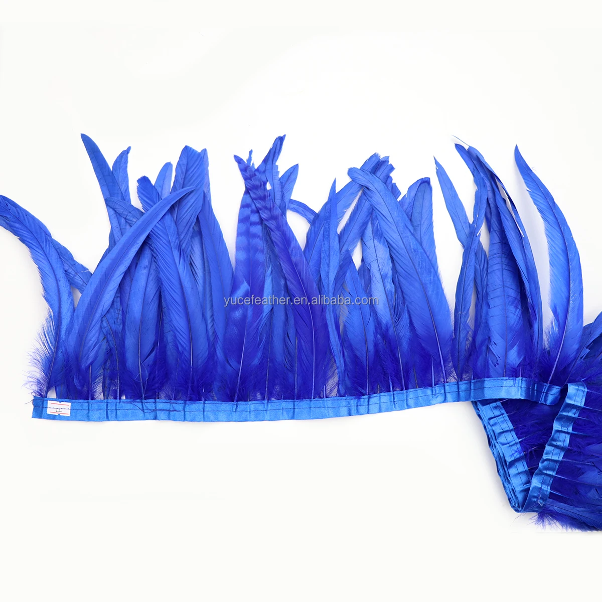 Factory Price Customized 150+ colors Rooster Tails Feathers Fringes Trimming For Carnival Costume Backpacks Accessories
