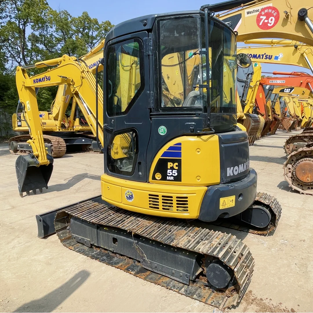 2021 Year manufacture CE/EPA used excavator komatsu pc 55 mini excavator in low working hours