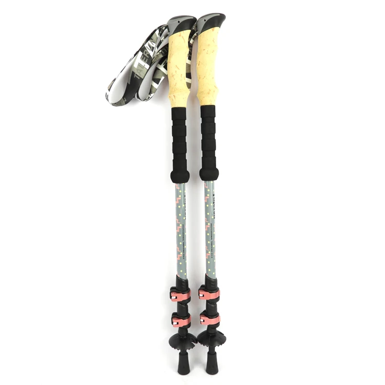 
High Quality Professional Hot Selling Aluminum Hiking Trekking Poles YM3-E9 