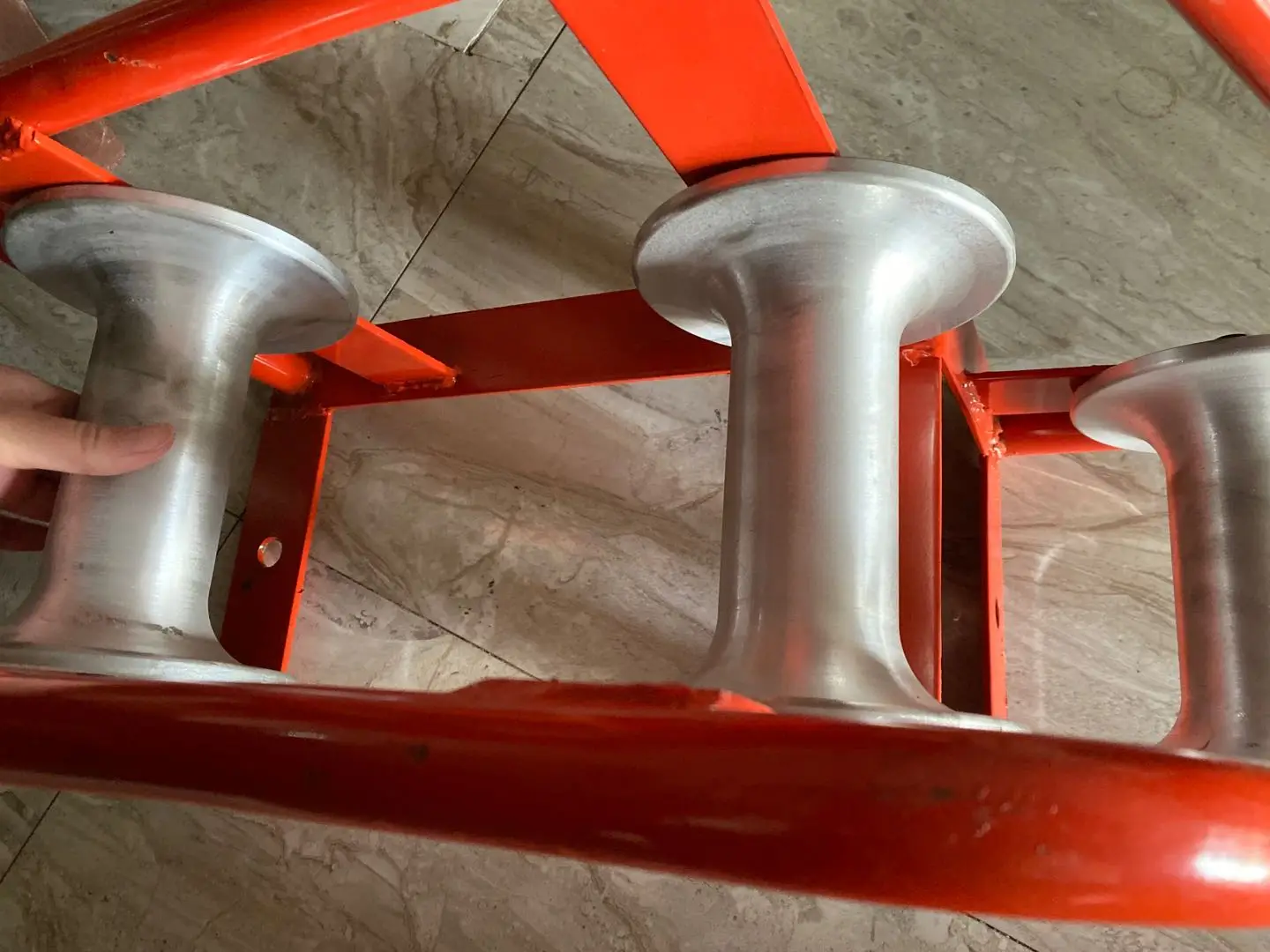 Aluminum Cable Pulling Roller Ground Cable Pulley Corner Cable Laying Roller Nylon Guide Rollers