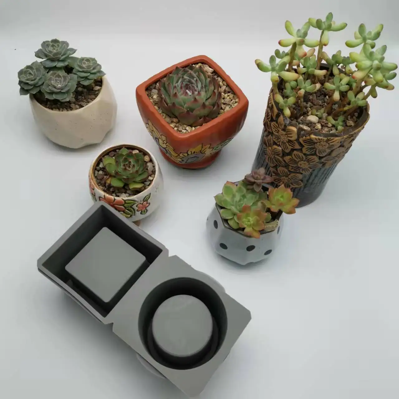 Под заказ, пластиковая пресс-форма для цветов, силиконовые формы для бетона, силиконовая форма для эпоксидной смолы