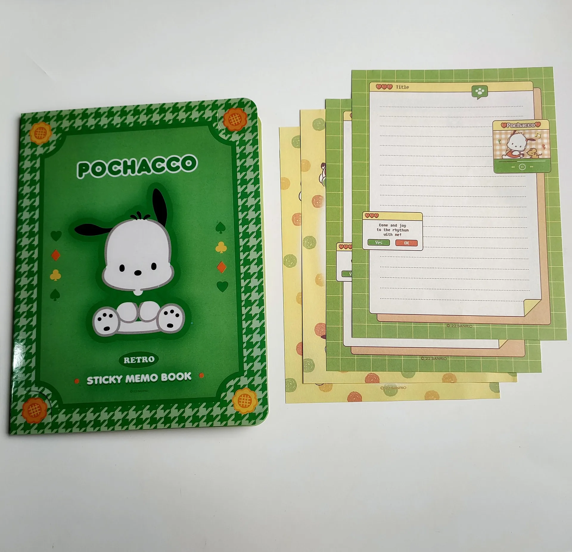 Kawaii Sanrio Convenience Note Book Anime Hello Kitty My Melody Kuromi Cinnamoroll Cute Paste Notepad Student Stationery Gifts
