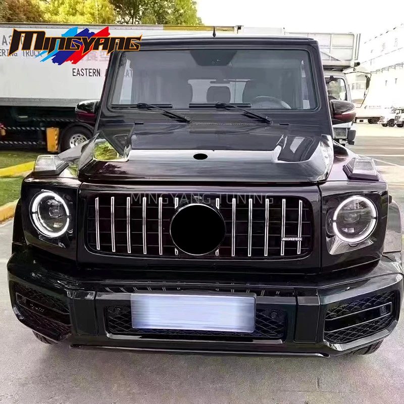 High quality G63 design body kit car bumpers for mercedes BENZ W463 1992-2017 upgrade W464 W463A 2022