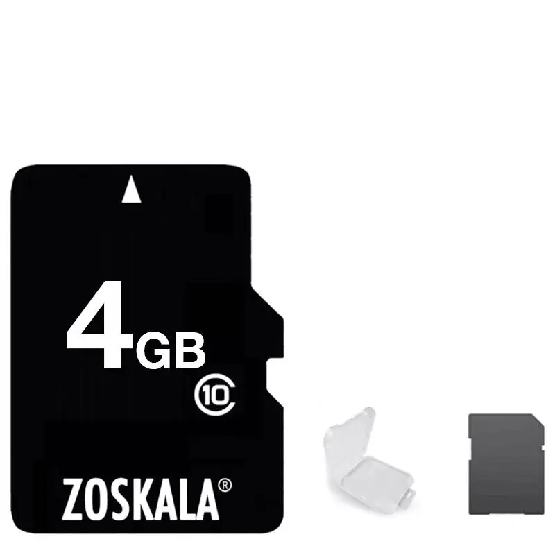  100% оригинальная карта памяти ZOSKALA 16 гб 32 64 класс 10 TF-карта с реальной емкостью 1 2 4 8